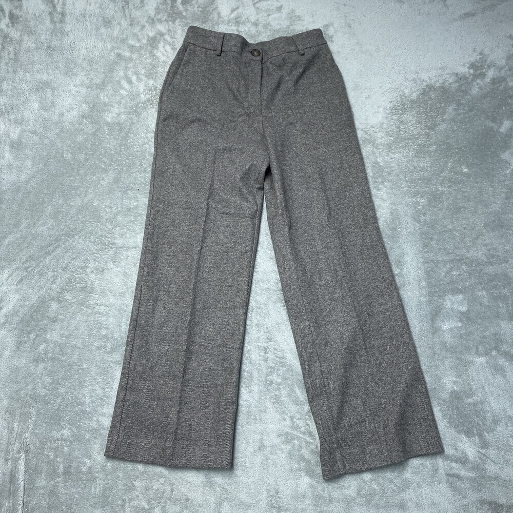 Hilary Radley Women's Size 6 Dress Pants Gray Viscose Blend H0895 - Picture 1 of 8